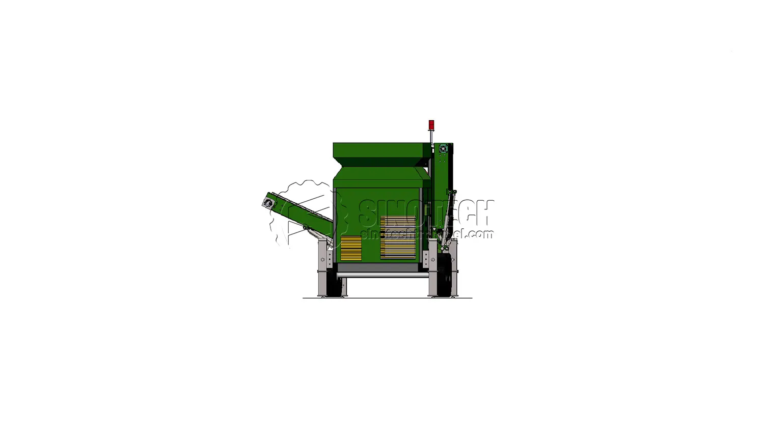 Portable Trommel Screening Plant for Sale&nbsp;| Mobile Rotary Screen WTS1234