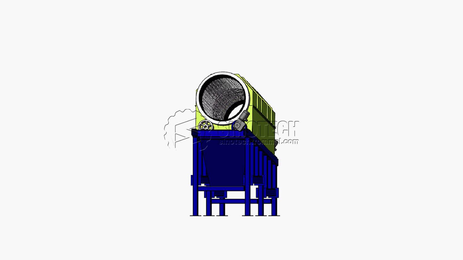 Heavy-Duty Trommel Screen TS2487