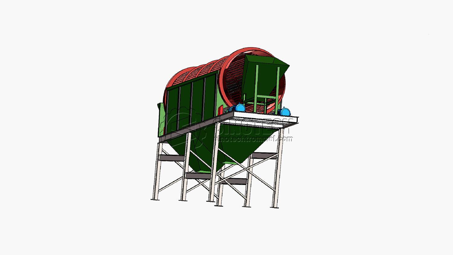 Static Trommel Screen TS2064