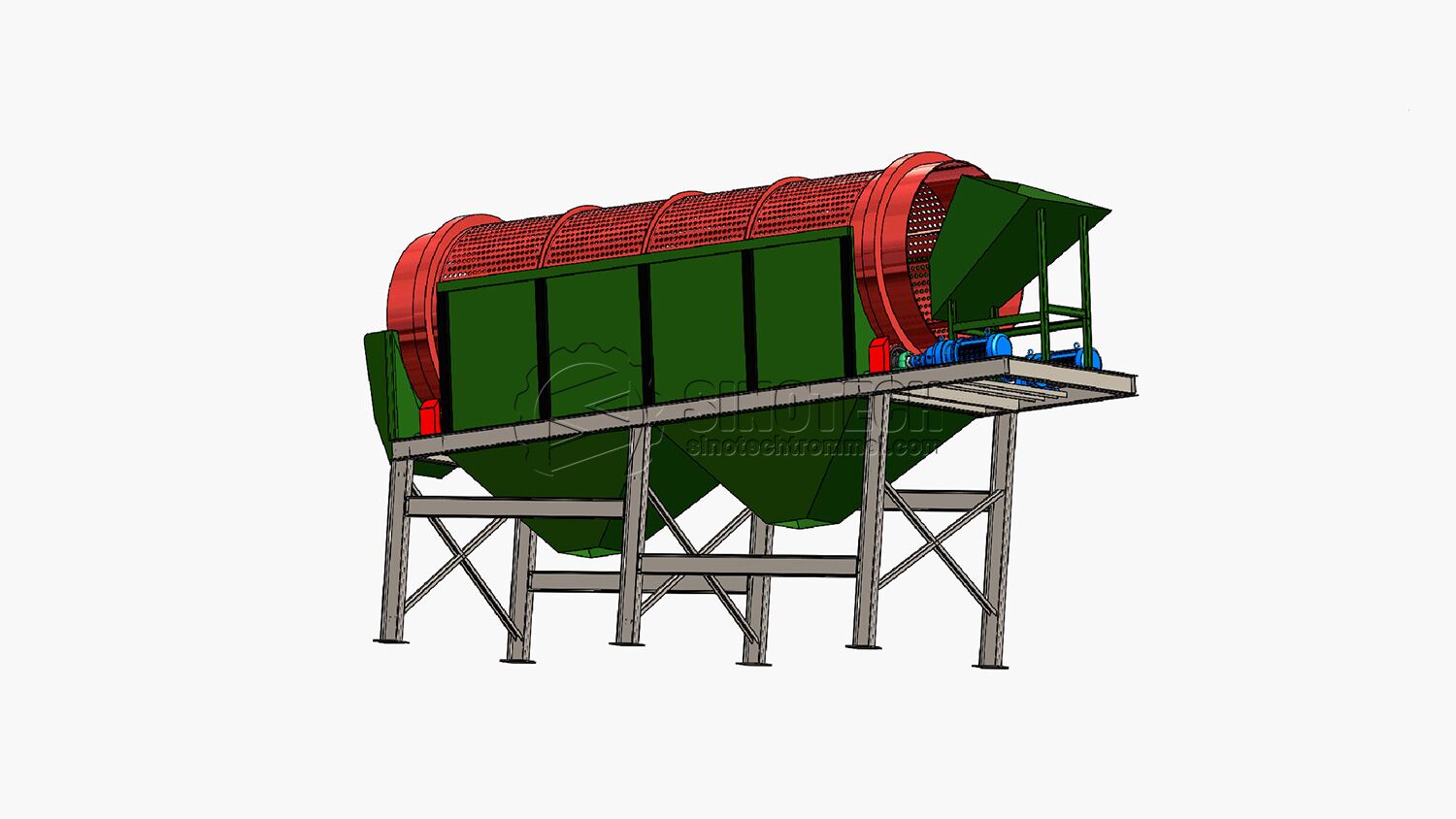 Static Trommel Screen TS2064