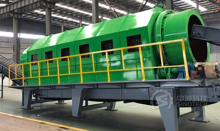 Heavy-Duty Trommel Screen TS2487