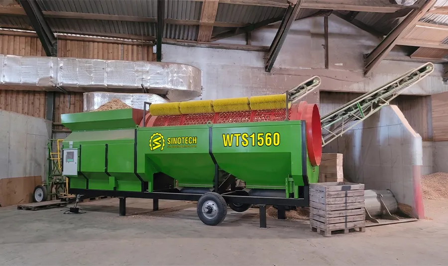 Custom WTS1560 Trommel Screen for Austria