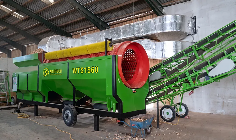 Custom WTS1560 Trommel Screen for Austria