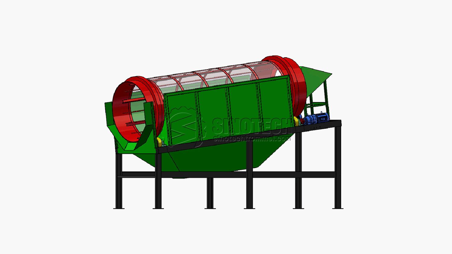 Drum Trommel screen TS1530