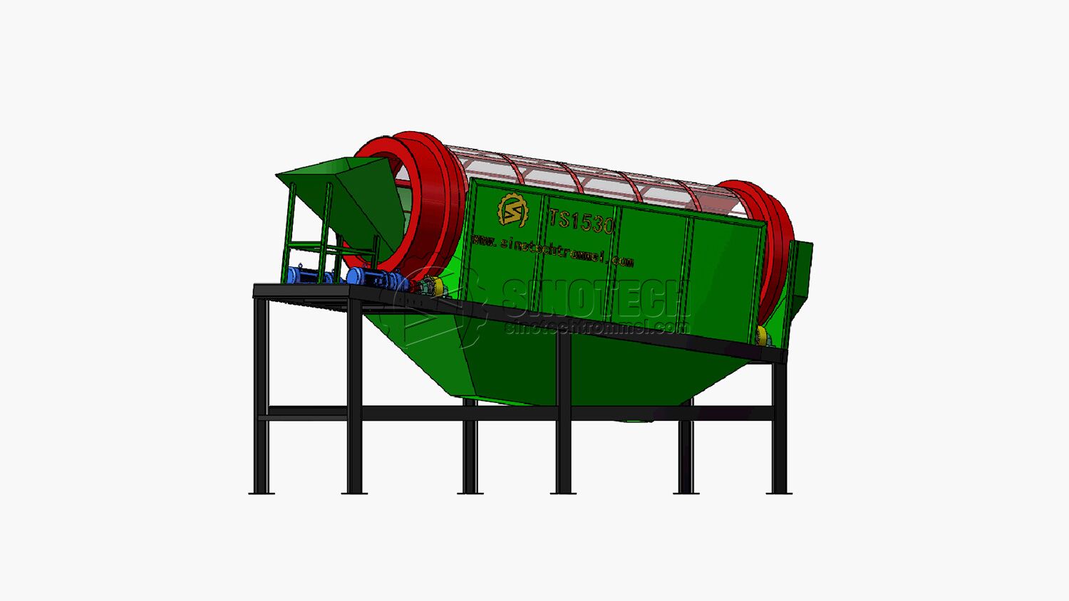 Drum Trommel screen TS1530