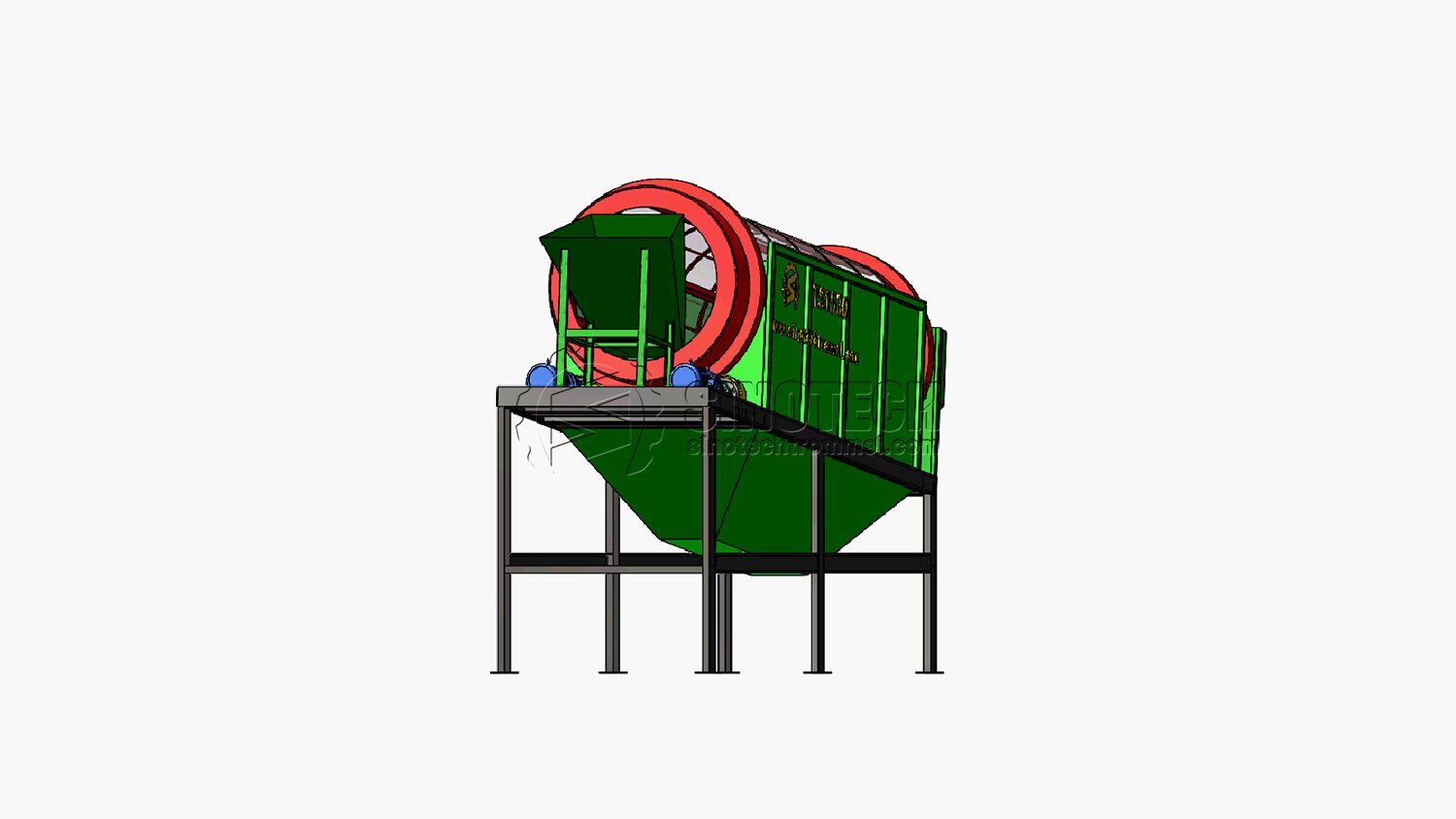 Drum Trommel screen TS1530