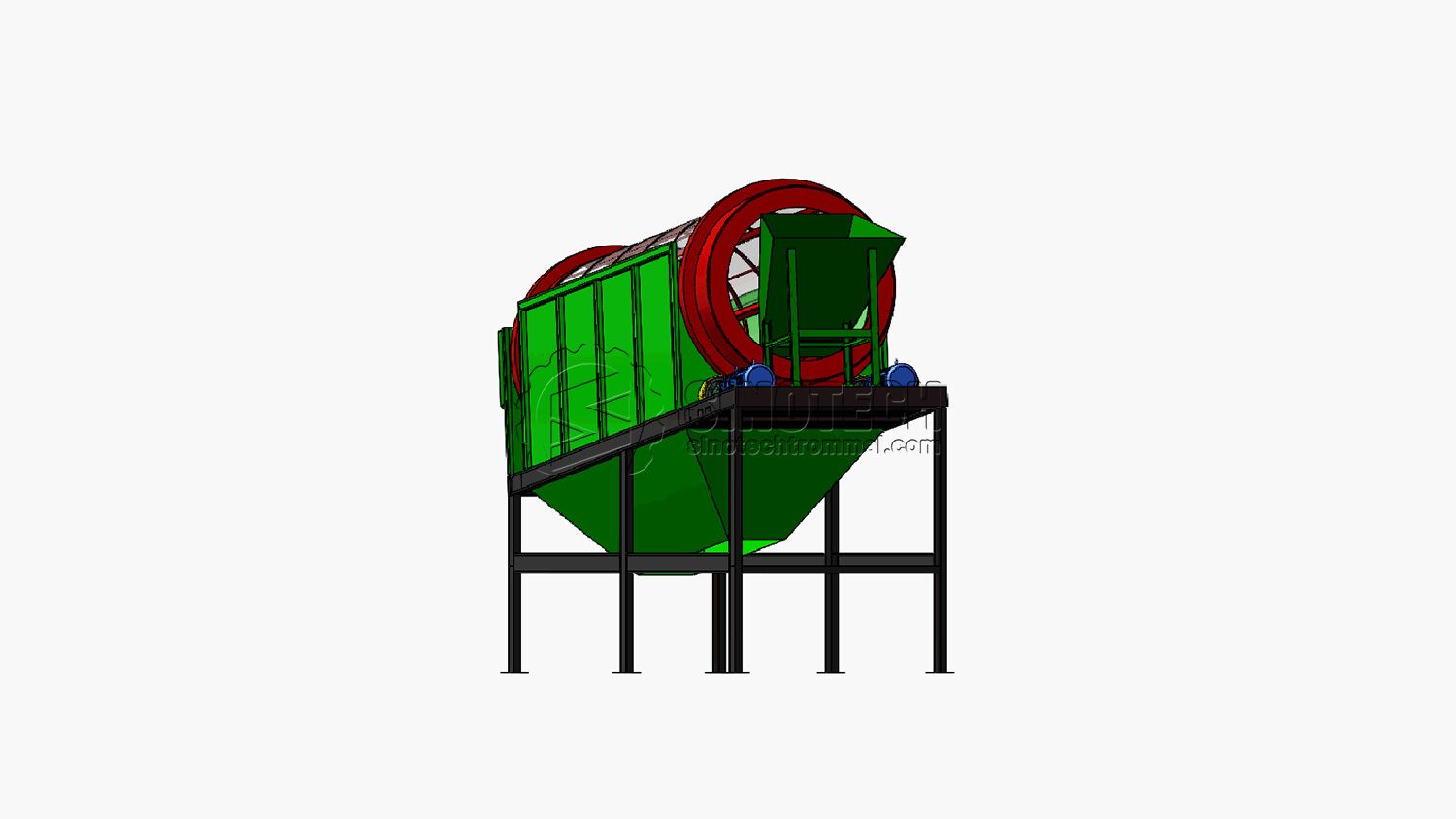 Drum Trommel screen TS1530