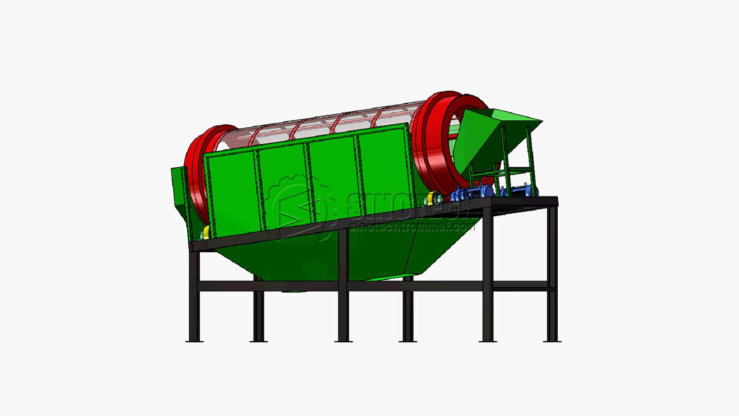 Drum Trommel screen TS1530