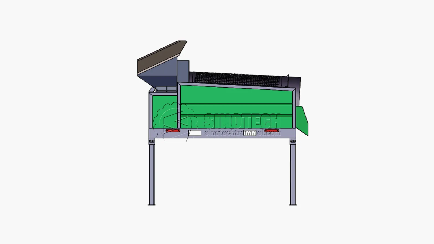Small Static Trommel Screen TS0820 Topsoil & Compost Sifter