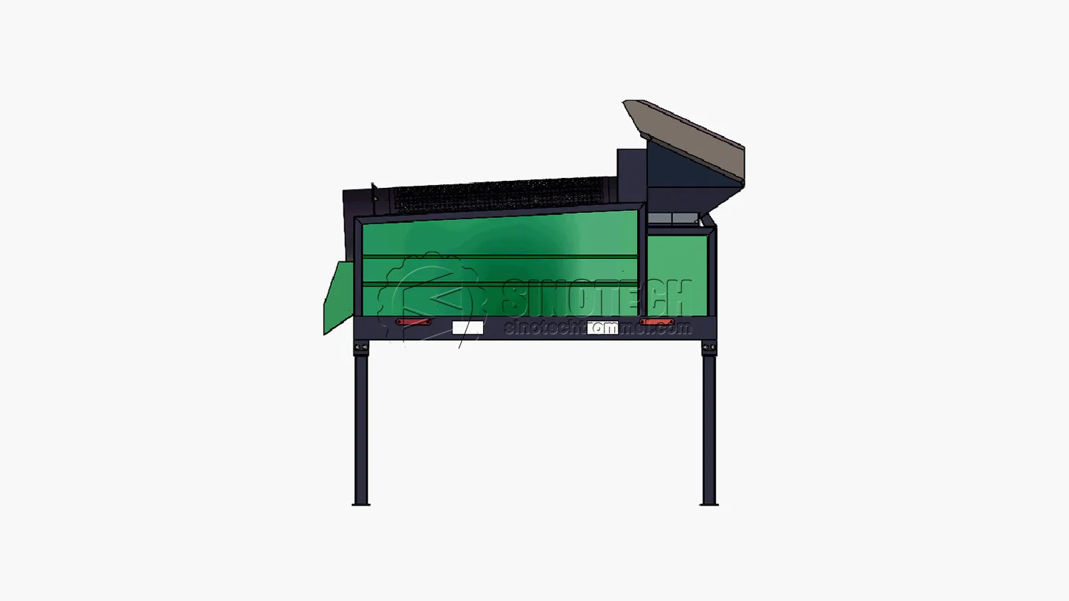 Small Static Trommel Screen TS0820 Topsoil & Compost Sifter