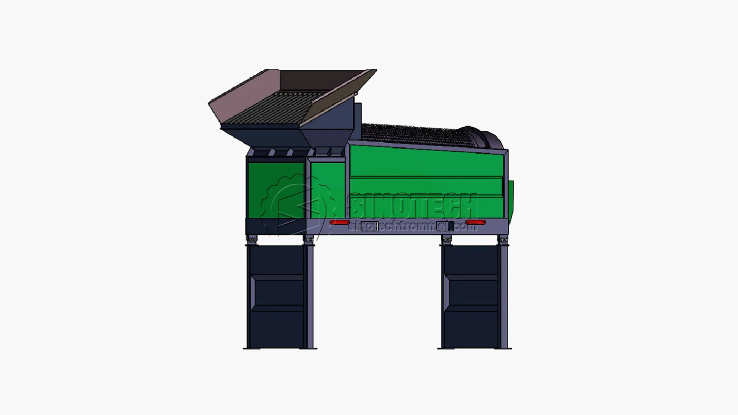 Small Static Trommel Screen TS0820 Topsoil & Compost Sifter
