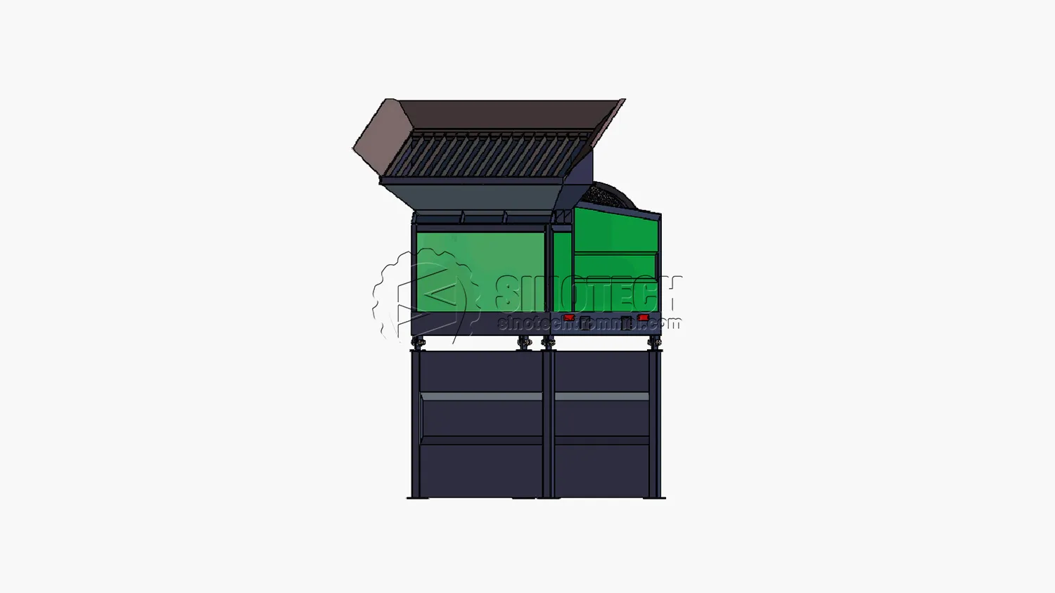 Small Static Trommel Screen TS0820 Topsoil & Compost Sifter