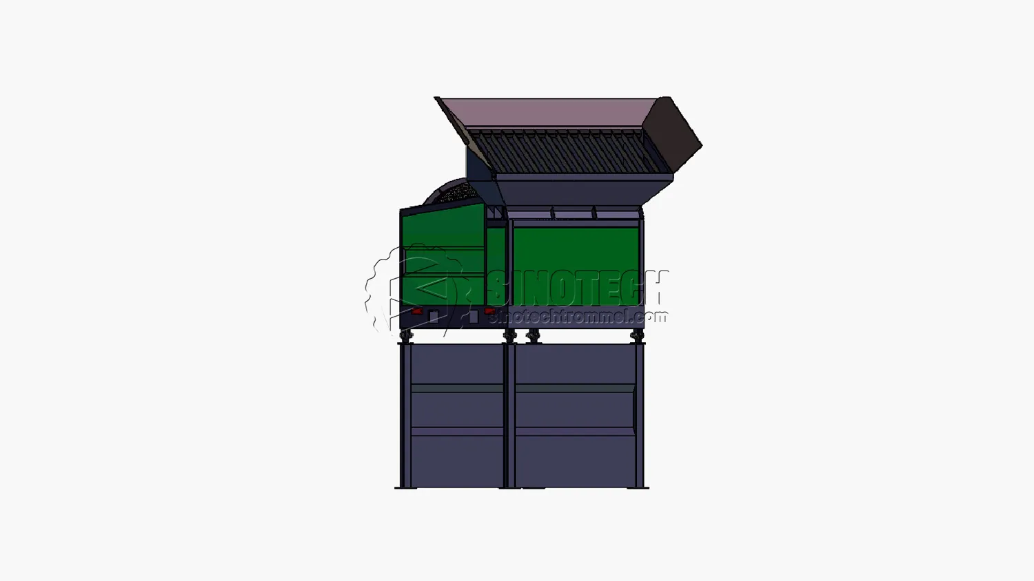 Small Static Trommel Screen TS0820 Topsoil & Compost Sifter