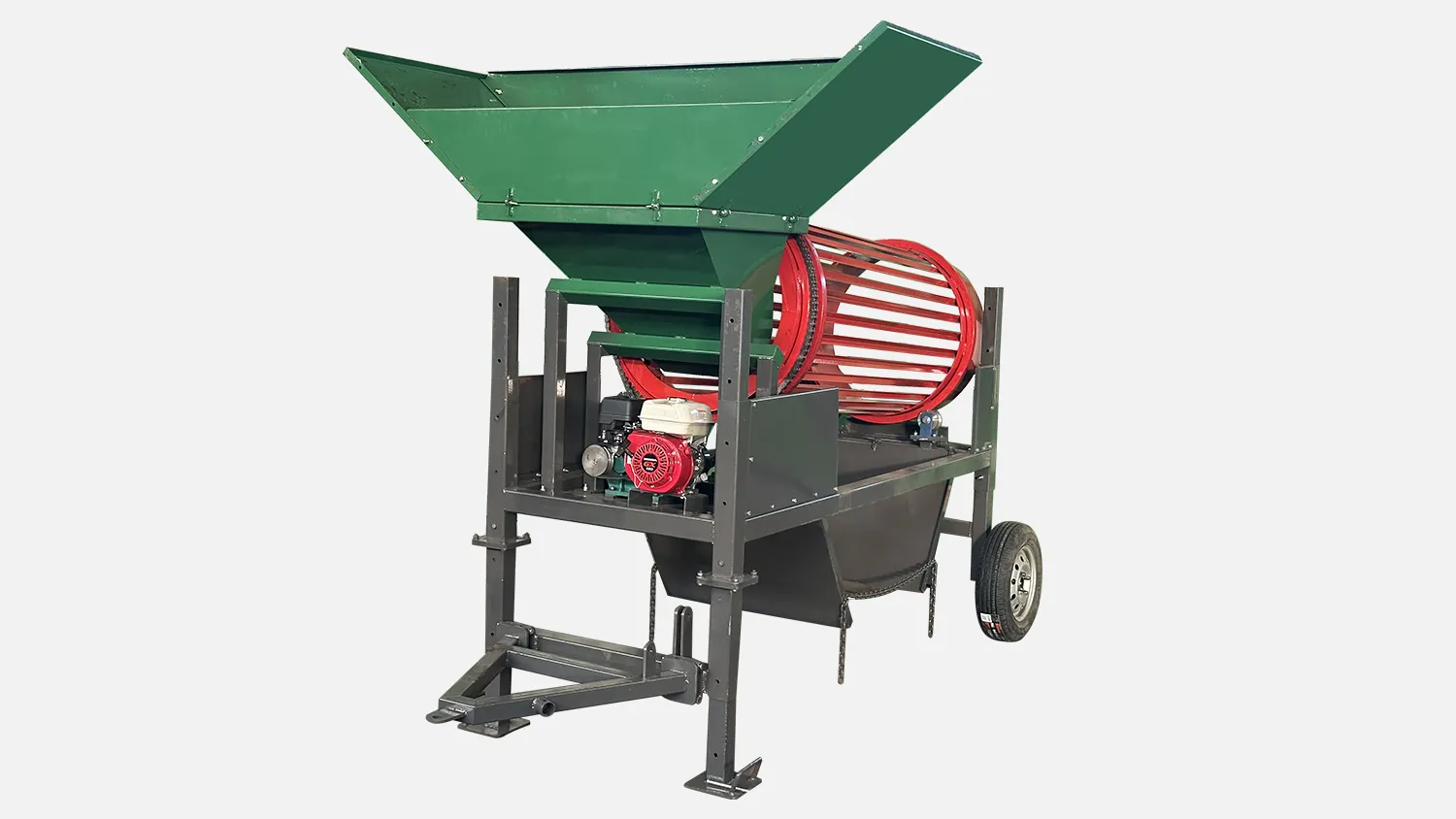 Firewood Trommel for Sale Portable Firewood Tumbler FTS0820