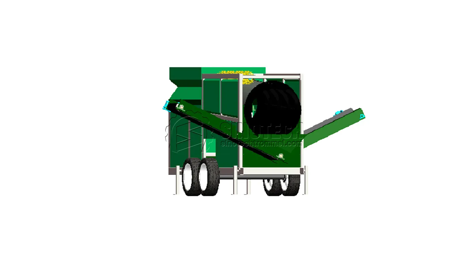 Portable Drum Screen WTS1022