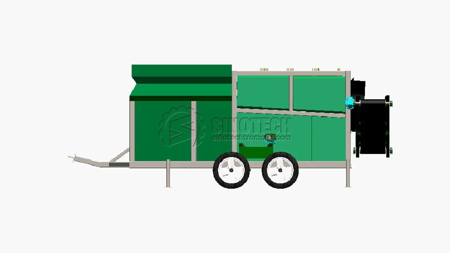Portable Drum Screen WTS1022