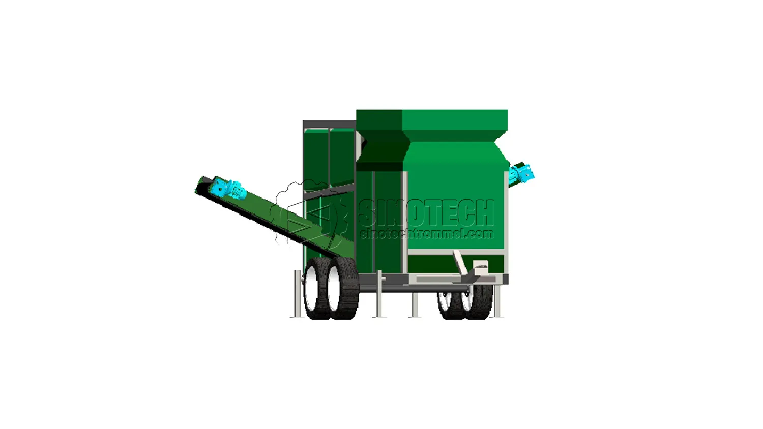 Portable Drum Screen WTS1022