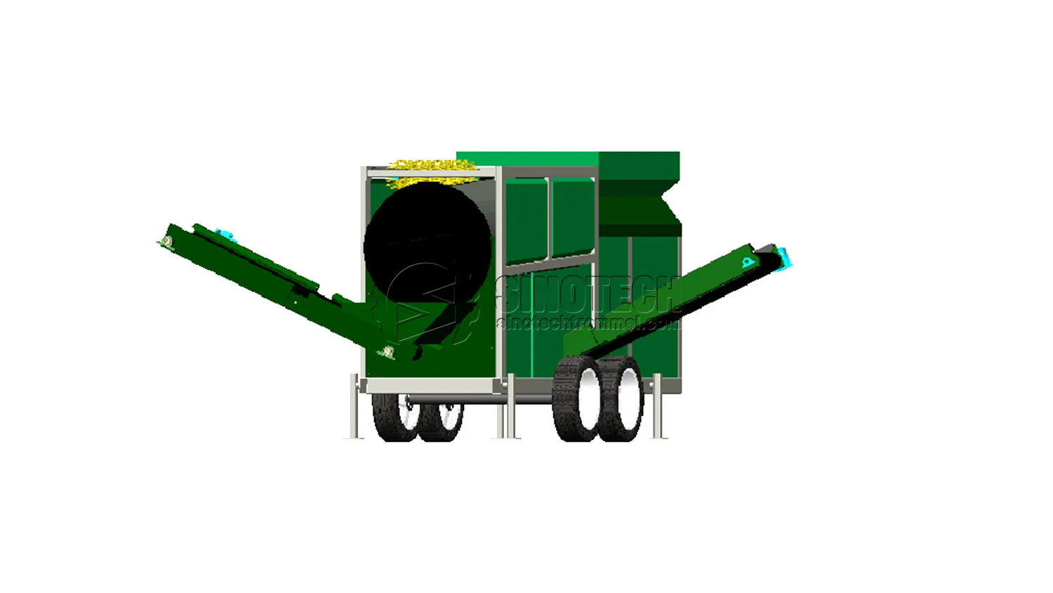 Portable Drum Screen WTS1022