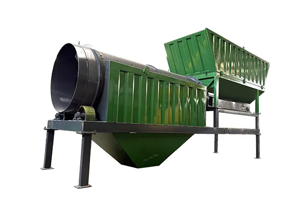 TS1030 Stationary Electric Trommel Screen, Waste & Topsoil