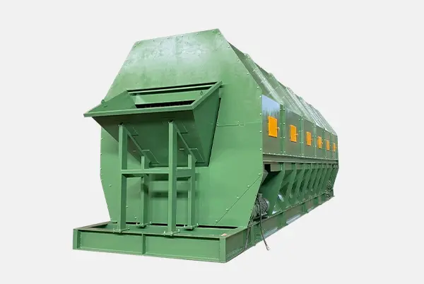 Heavy-Duty MSW Trommel Screen, Municipal & Industrial Waste Sorting